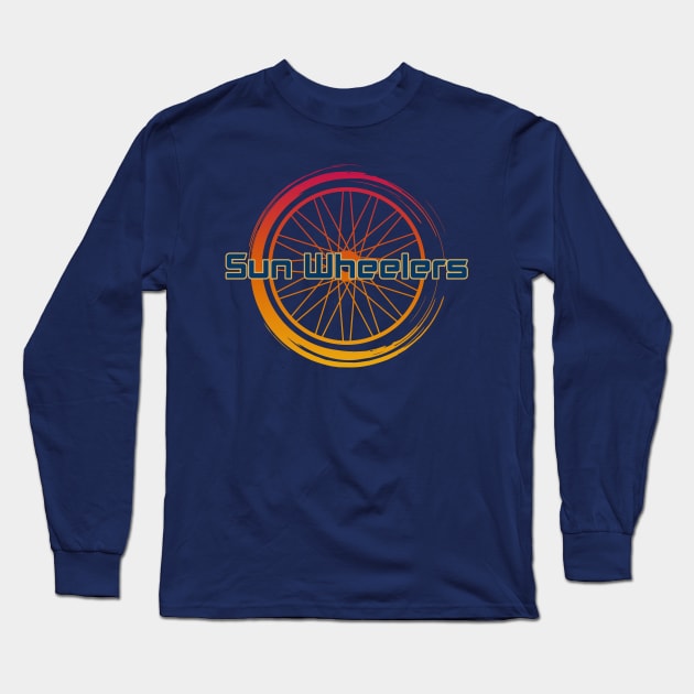 Sun Wheelers 'Sunset' Logo Long Sleeve T-Shirt by Virginia Sun Wheelers